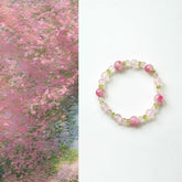 Xunhua | Rhodonite, Rose Quartz & Peridot Bracelet – Love & Renewal